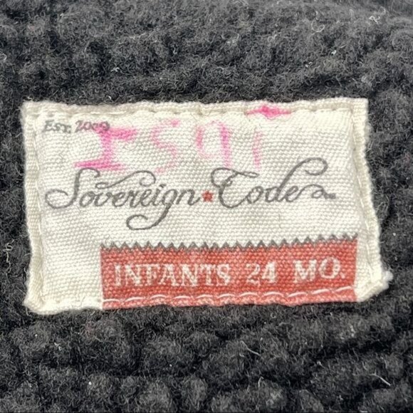 Sovereign Code Toddler Holloran Vest Navy Checked Black Trim Size 24M - Picture 10 of 12